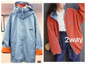 컨디션 최상 프릭스스토어 안감 플리스 리버서블 자켓 블루종 발라클라바