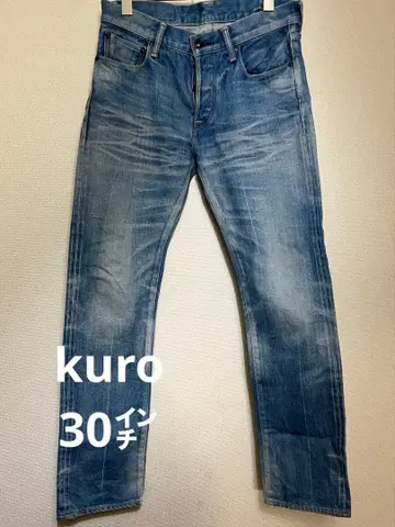 라이트 블루 스트레이트 데님