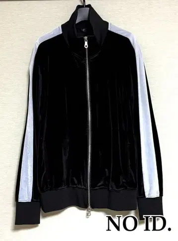 NO ID. 새상품급 벨로아 트랙 자켓