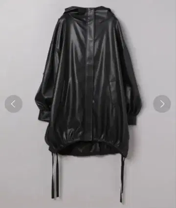 JEANASIS 비건 레더 몬스터 파카