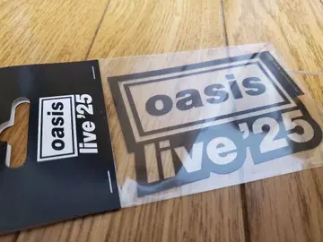 새상품 oasis 스티커 Live'25 ( Black )