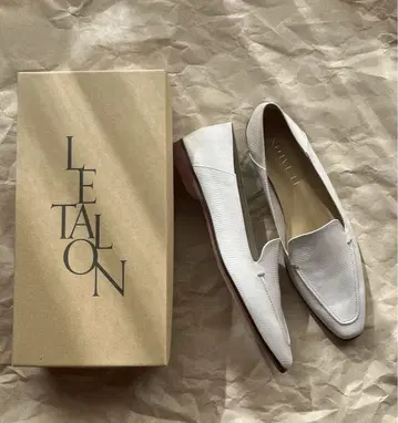 LE TALON 스퀘어 스티치 소프트 로퍼