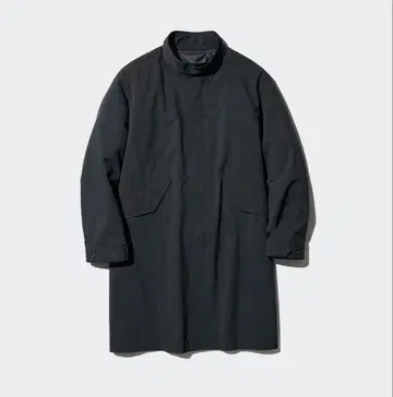 유니클로 윈드프루프 2WAY 코트 블랙 XXL 택 포함 미사용 새상품