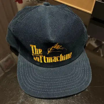 소프트 머신 코듀로이 캡 네이비