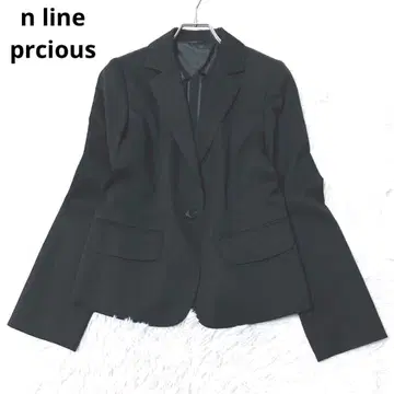 N라인 프레셔스 테일러드 자켓 아름다운 실루엣 가을 겨울 블랙