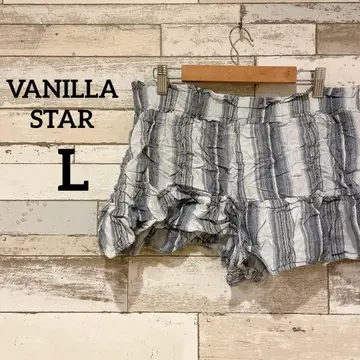 VANILLA STAR [ L ] 프릴 숏팬츠 하프 팬츠