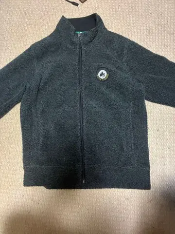 LOGOS 파크 플리스 자켓 M 사이즈 다크 그레이