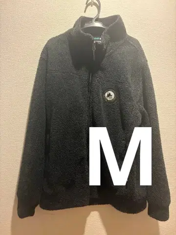 LOGOS 파크 플리스 자켓 M 사이즈 다크 그레이