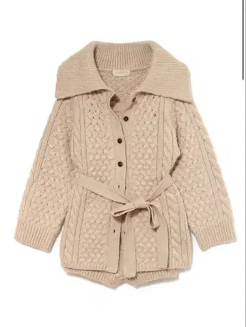 앤드마리 Pam 케이블 니트 세트 업