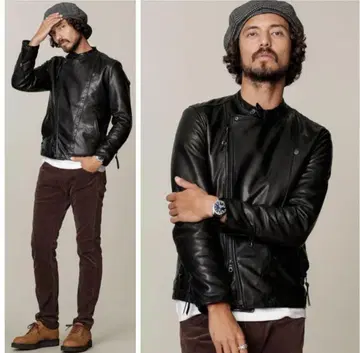 나노 유니버스 세미 더블 라이더 자켓