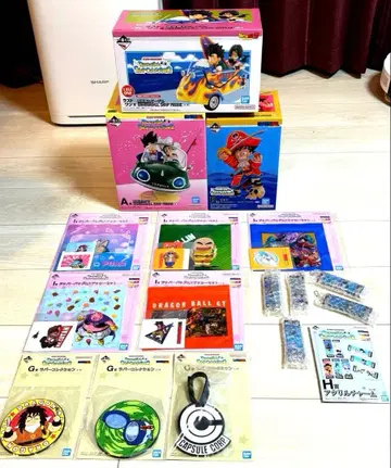 드래곤볼 스냅 컬렉션 2 A B상 + 라스트 원상 세트 증정품 포함