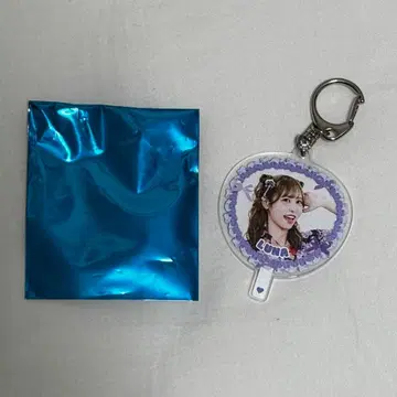 FRUITS ZIPPER 나카가와 루나 최애 부채 아크릴 키링