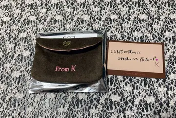 &TEAM K 러브레터 파우치 메시지 카드 & 트레이딩 카드