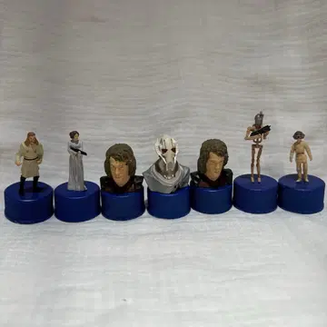 펩시 스타 워즈 병뚜껑 피규어 세트 7개