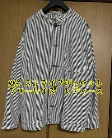 RNA 스트라이프 자켓 프리 사이즈 여성용