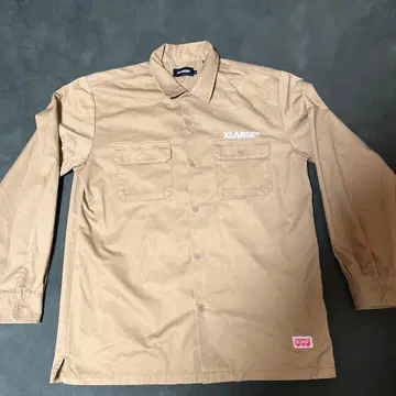 XLARGE 베이지 긴팔 셔츠 L