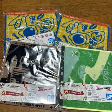 Mrs. GREEN APPLE 미세스 제일복권 G상 타월 3종