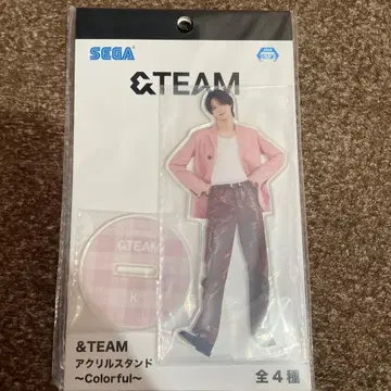 [ 미사용 새상품 ] SEGA &TEAM 아크릴 스탠드 K
