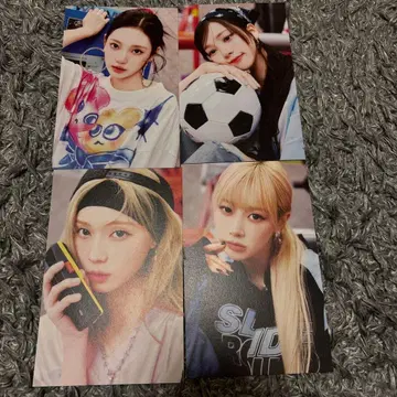 사인 포함 아이돌 사진 카드 세트