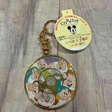 디즈니 8cmCD 키링 레트로