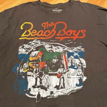 비치 보이즈 T 다크 그레이 남성용 XL