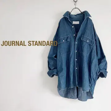 JOURNAL STANDARD 오버 사이즈 데님 셔츠