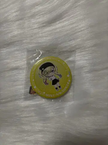 뱅드림 라운드원 콜라보 나카마치 아라레 가챠가챠 캔뱃지