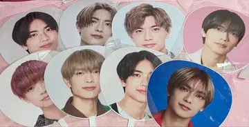 나니와단시 타카하시 쿄헤이 묶음 판매 부채 아크릴 스탠드 스티커