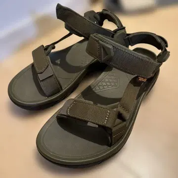 Teva 스포츠 샌들 그린 테바 남성용 27cm