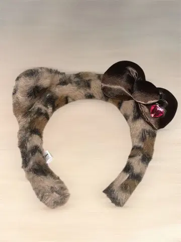 USJ 레오파드 무늬 머리띠