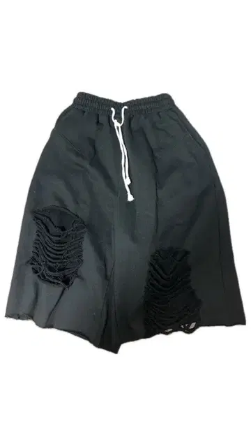 그런지 스웨트 팬츠 하프 팬츠 데미지 Jadedlondon 스타일