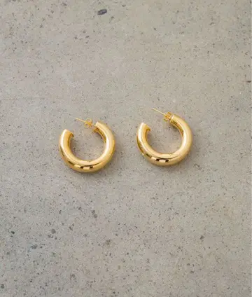 LOUNGEDRESS [ GALENA ] MINI 후프 귀걸이