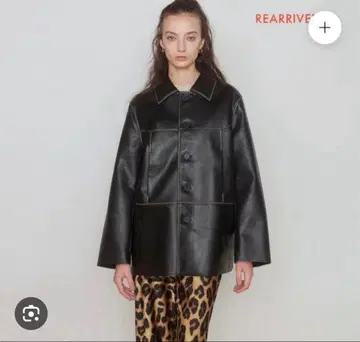 시루무린 Vintage ECO 가죽 셔츠 자켓 SHORT