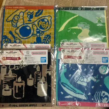 미세스 그린애플 제일복권 G상 자카드 타월 4종