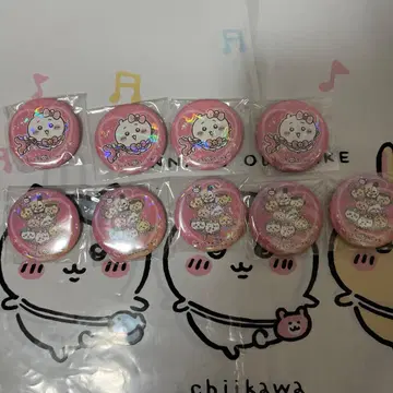 치이카와 마법의 치이카와 홀로그램 캔뱃지 9개