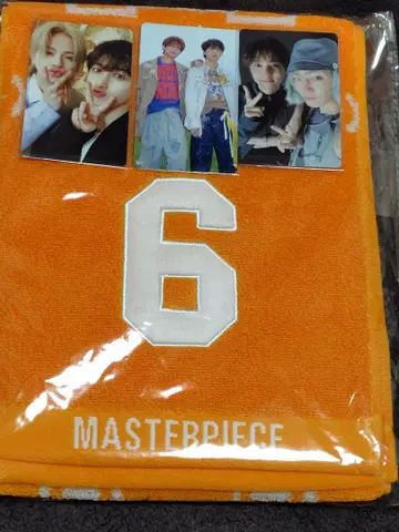 INI XQUARE 오자키 타쿠미 타월 덤 트레이딩 카드 포함