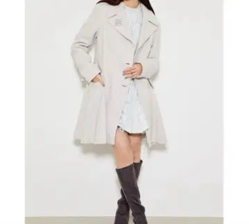 rienda 리엔다 신데렐라 라인 코트 미니 코트