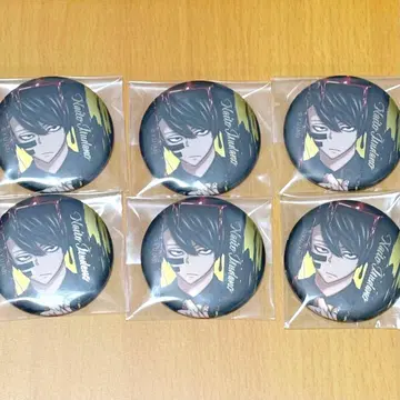 토겐 안키 무타노 무진 메탈릭 캔뱃지 세트