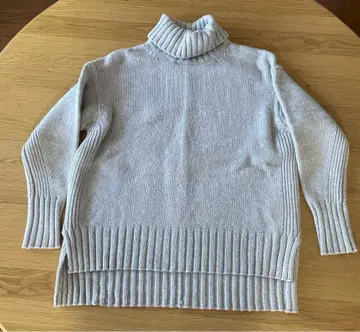 MACPHEE 라무 캐시미어 터틀넥 풀오버