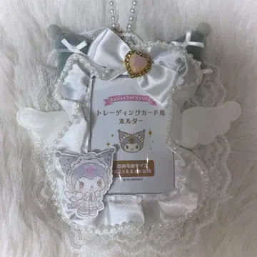 산리오 엔조이 아이돌 순백천사 트레이딩 카드 홀더 쿠로미