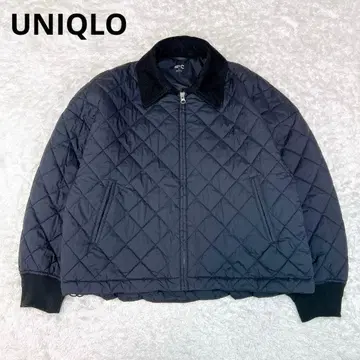 유니클로 퍼프테크 블루종 블랙 S