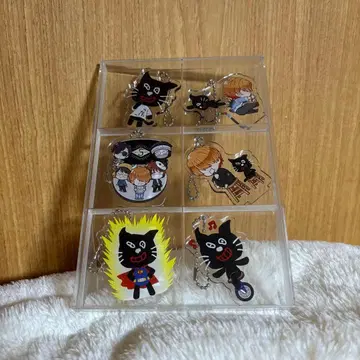 키요 아크릴 키링 6세트