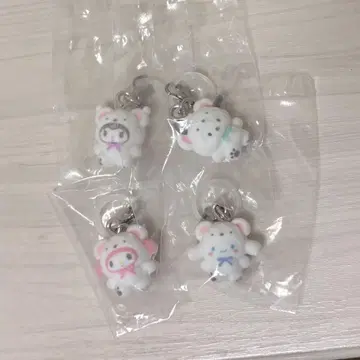 산리오 메지루시 액세서리 포근포근 스노우 가챠가챠