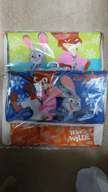 주토피아2 토트백 보냉보온백 2개