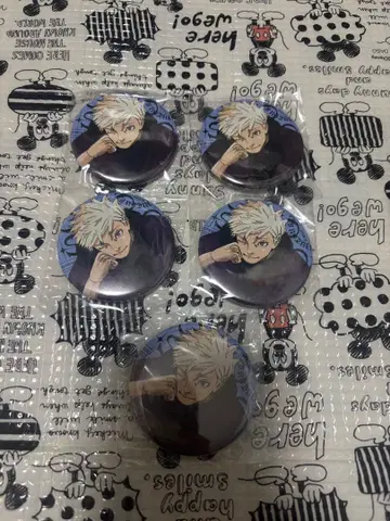 주술회전 점프 GIGA 캔뱃지 고죠 사토루