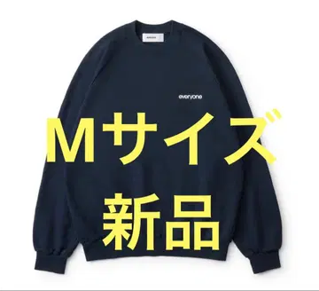 everyone original 로고 크루 스웨트 M 사이즈