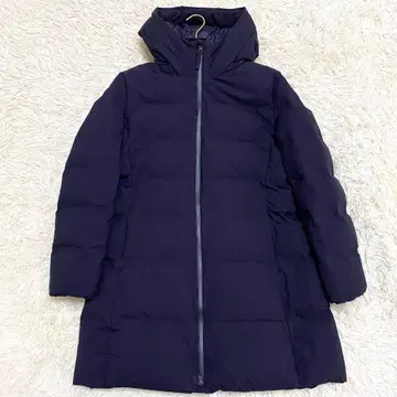 [ 고품질 ] UNIQLO 심리스 다운 코트 롱 기장 네이비 XL