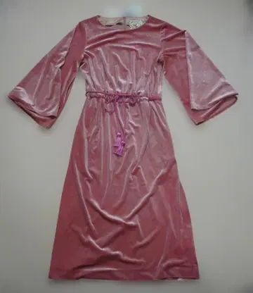 택 포함 새상품 setaichiro 4만 엔 벨 슬리브 롱 원피스 와인