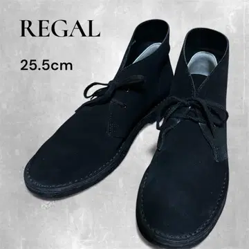 REGAL 리걸/처카 부츠 데저트 부츠 25.5cm 블랙