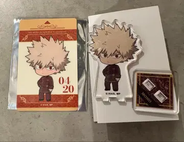 바쿠고 카츠키 아크릴 스탠드 카드